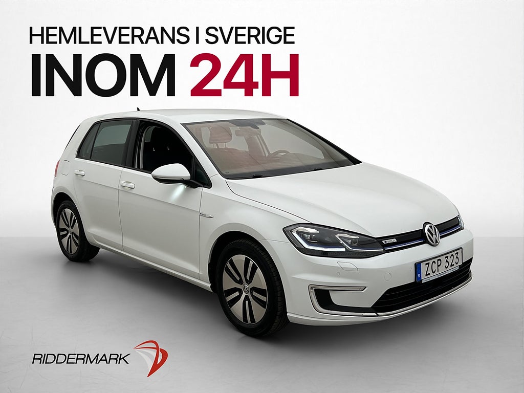 Volkswagen E-Golf 136hk Kamera Navigation CarPlay