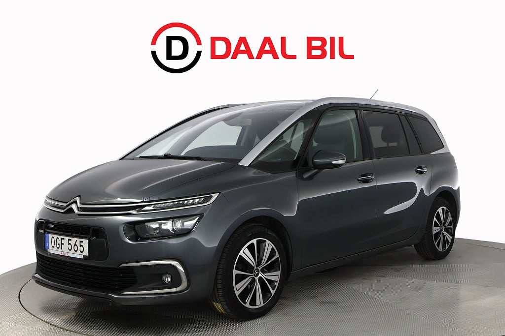 Citroën Grand C4 Picasso 1.2 e-THP EAT 130HK 7-SITS B-KAMERA DRAG M-VÄRM NAVI 