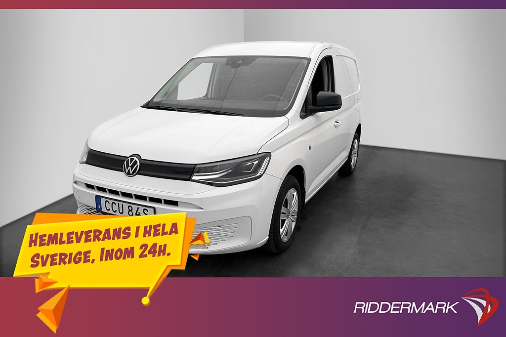 Volkswagen Caddy Cargo 4Motion Värmare B-Kamera CARPLAY MOMS