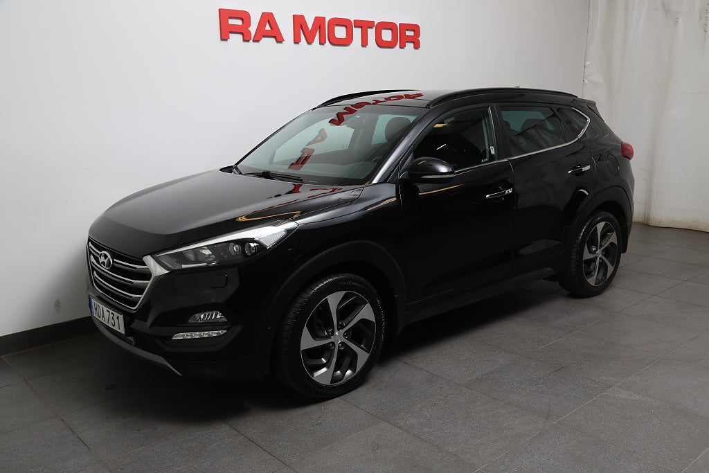 Hyundai Tucson 1,6 T-GDI 177hk Premium AWD Aut Panorama Skinn 19" 2016
