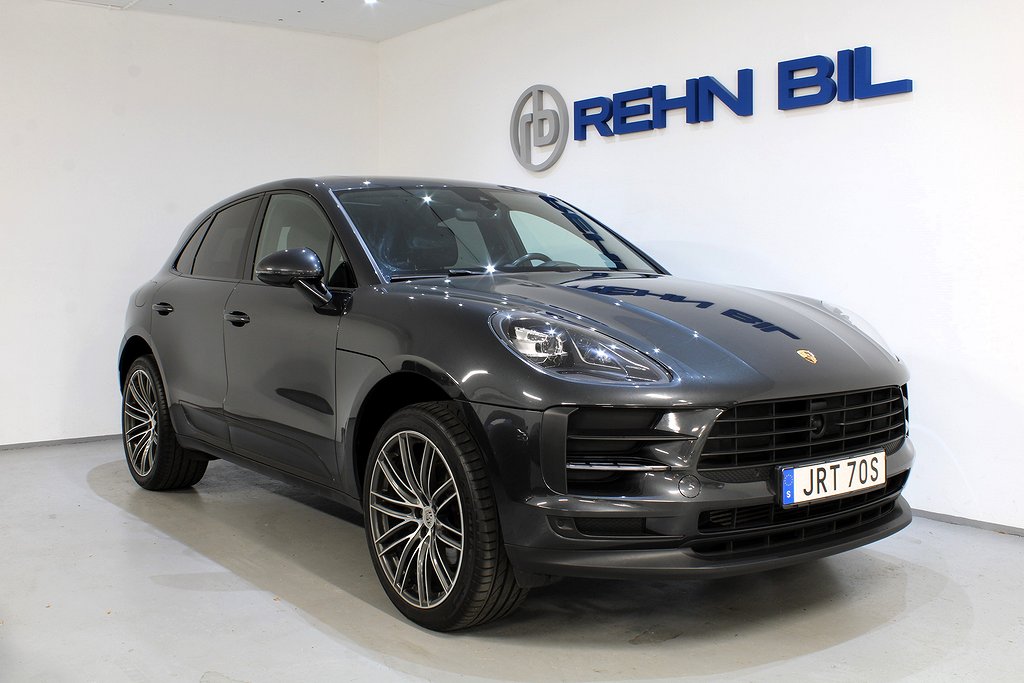 Porsche Macan PDK Sport Chrono Luftfjädring Pano 18-vägs 245hk