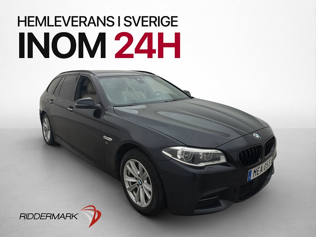 BMW 520d xDrive M Sport Drag Värm Pano Kamera H/K Navi HUD
