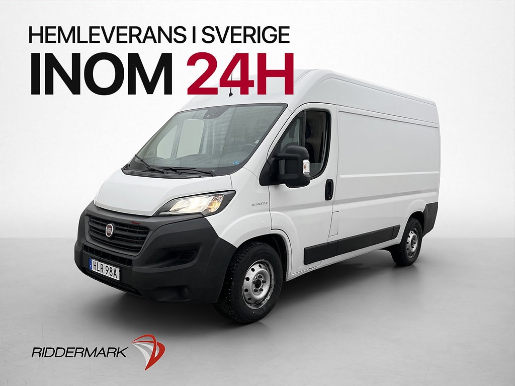 Fiat ducato L2H2 2.3 Ny-Kamrem Värm Drag Kamera V-Inr Moms
