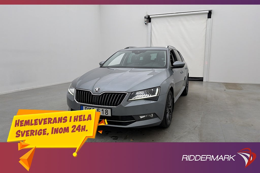 Skoda Superb TDI 4x4 190hk L&K Canton D-Värmare Kamera Drag
