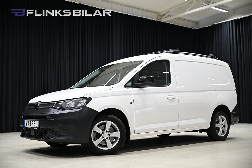 Volkswagen Caddy Maxi DSG 122HK Drag|Värmare|Backkamera|EnÄgare|Lågmil|Moms
