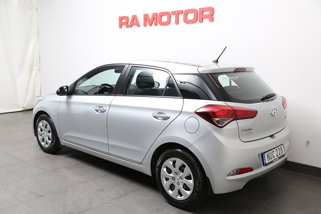 Hyundai i20 1,2 84hk Comfort 5D I 1ägare I Nyservad 2016