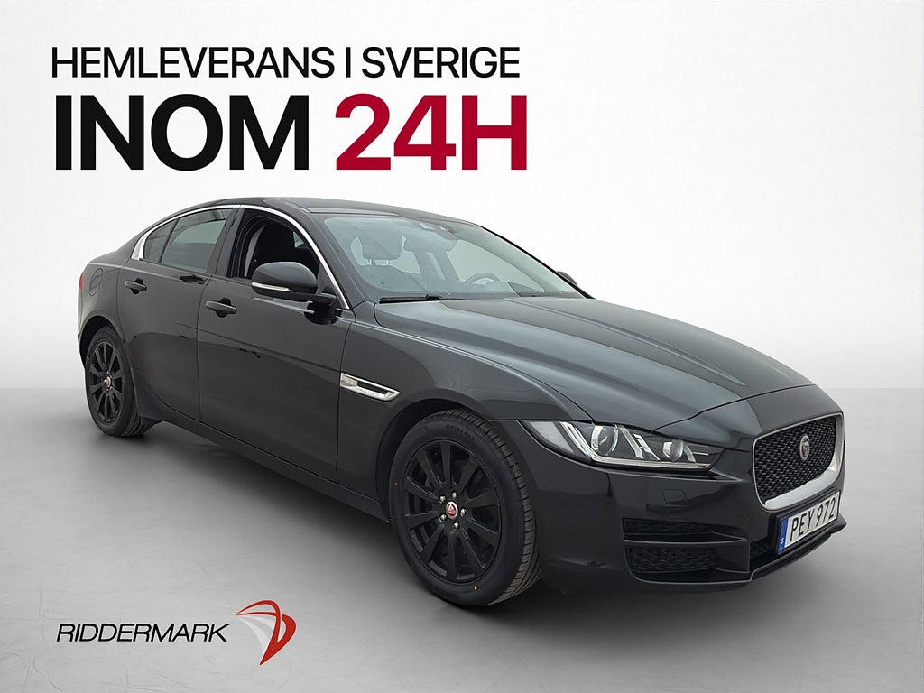 Jaguar XE 20d 180hk Värmare Navi Sensorer Svensksåld