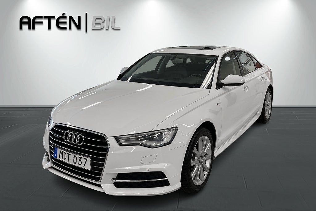 Audi A6 2.0 TDI S-line Quattro|Fullserv|Taklucka|1 ägare 