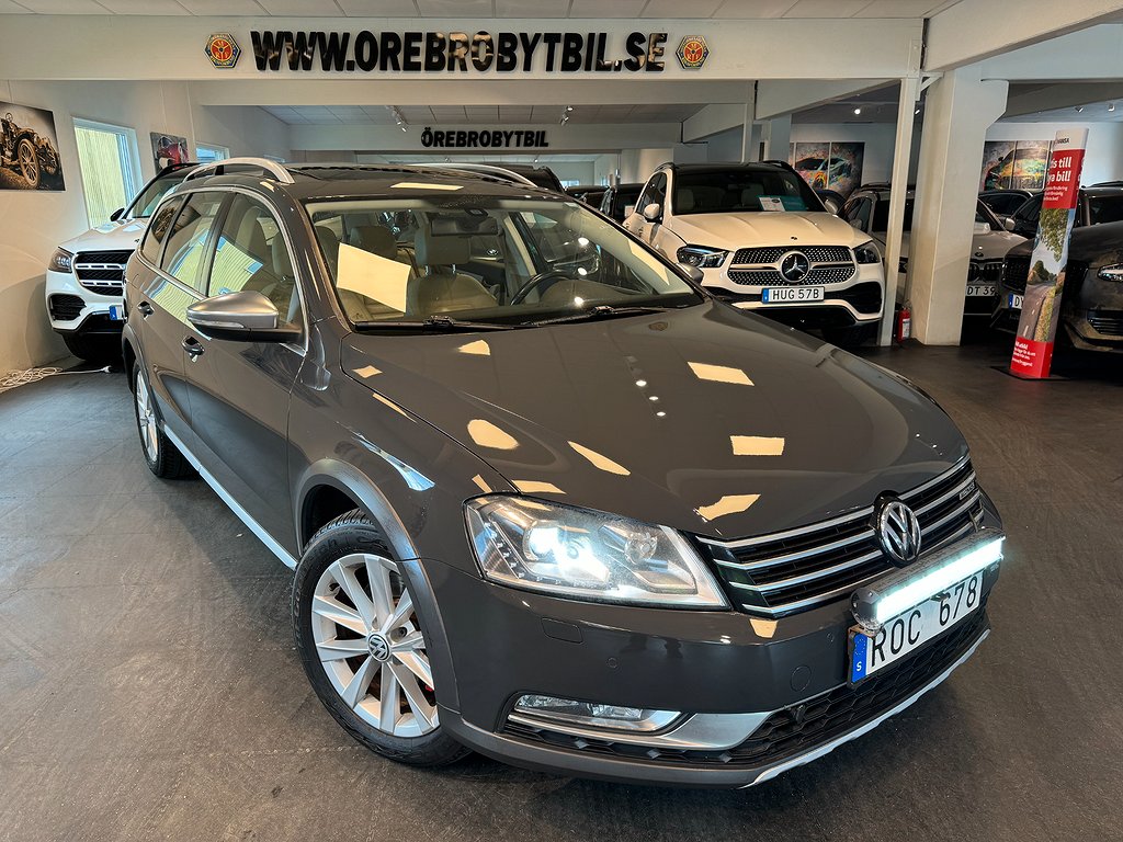 Volkswagen Passat Alltrack 2.0 TDI Aut 4M M-värmare Drag Pano