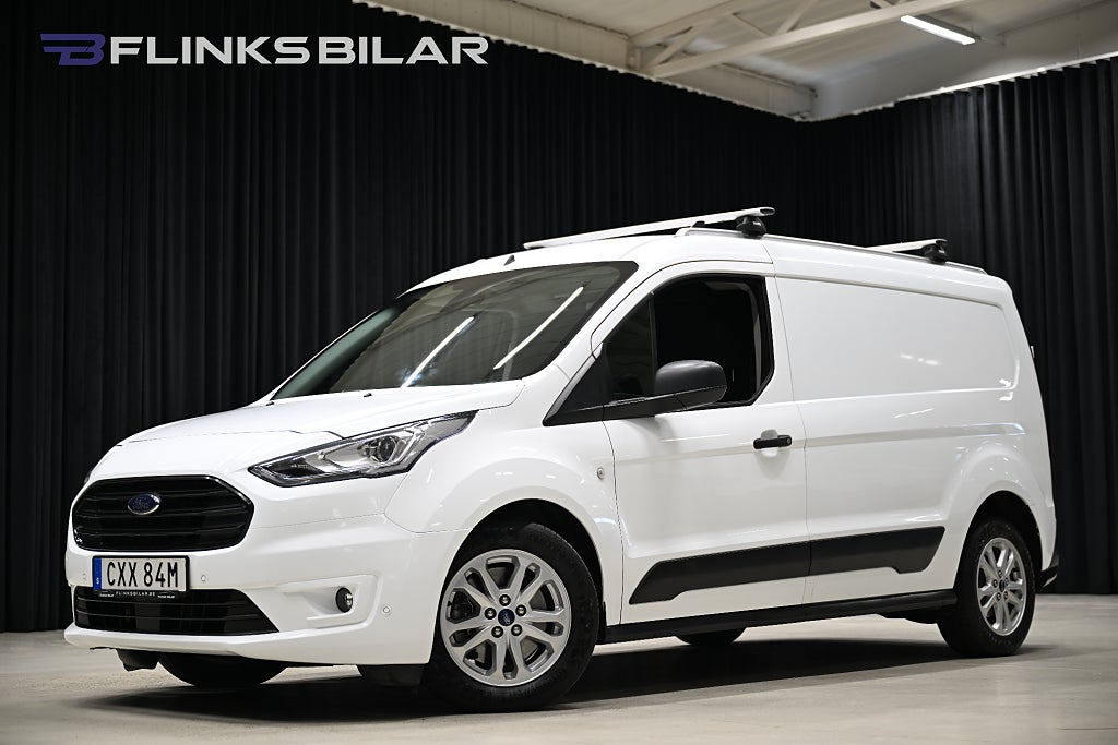 Ford transit Connect 100HK L2 Automat|Inredd|Xenon|Drag|Värmare|Moms