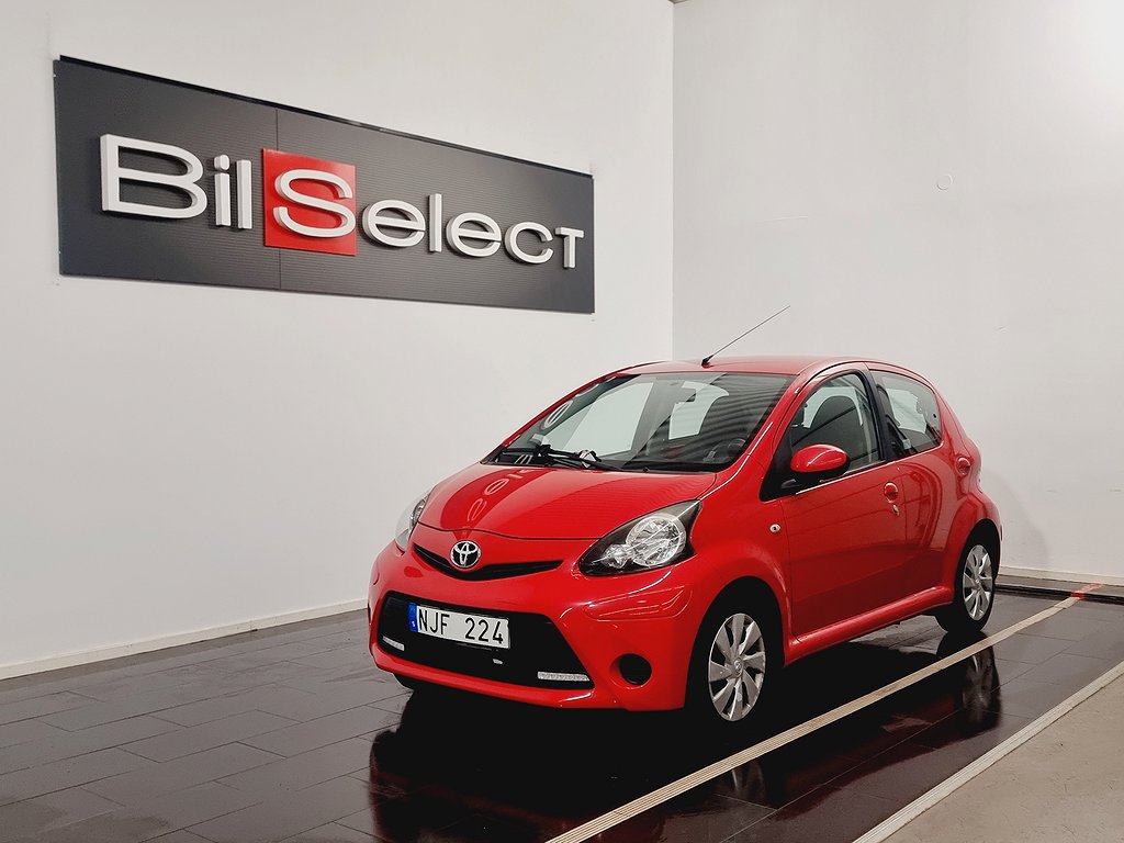 Toyota Aygo 5-dörrar 1.0 VVT-i MultiMode Euro 5 En Ägare 