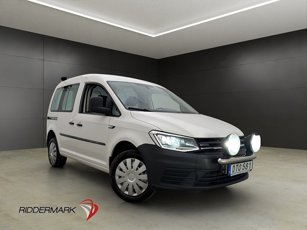 Volkswagen Caddy 4M Värmare Dragkrok V-Inr Farthållare Moms