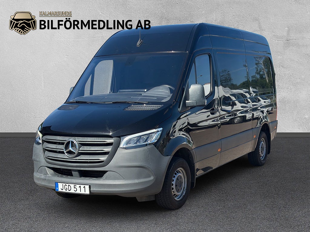 Mercedes-Benz Sprinter 319 CDI 3.0 V6 CDI 7G Baklift B-Kam Drag D-Värm 190hk