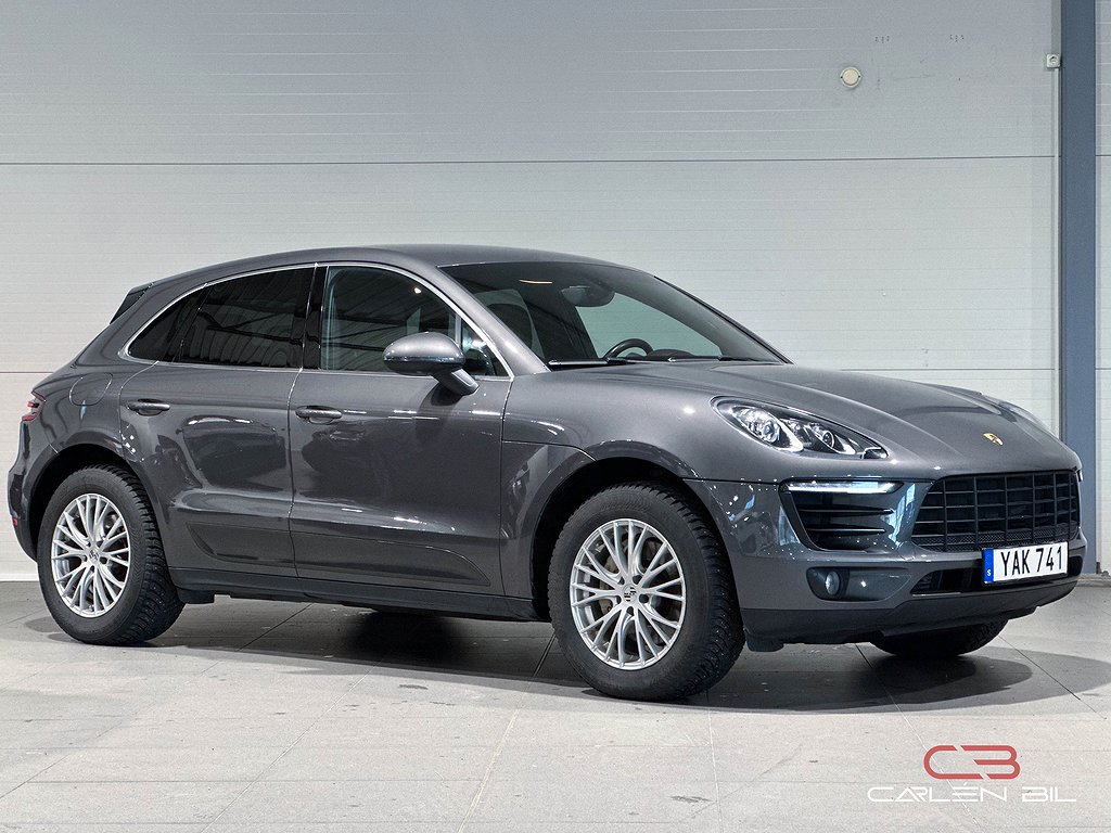 Porsche Macan S Diesel Sport Chrono Luftfjädring PASM Navi