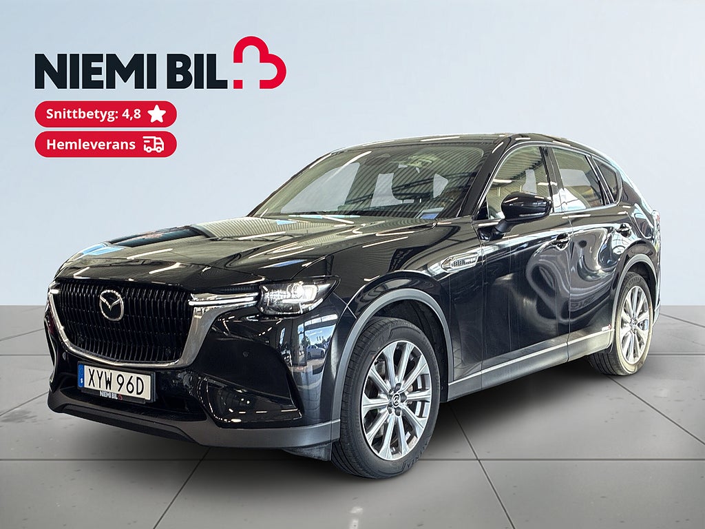 Mazda CX-60 PHEV S&V-hjul Kamera Drag Värmare Kampanj 0.99% ränta