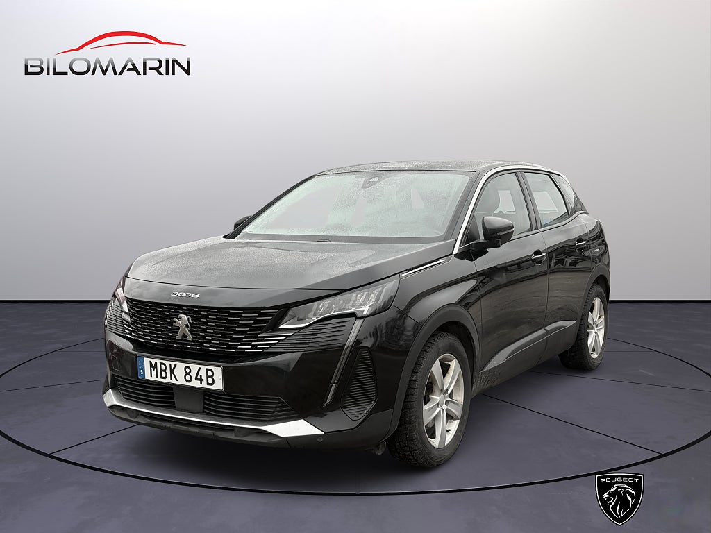 Peugeot 3008 ACTIVE PACK PT 130hk (SÅLD)