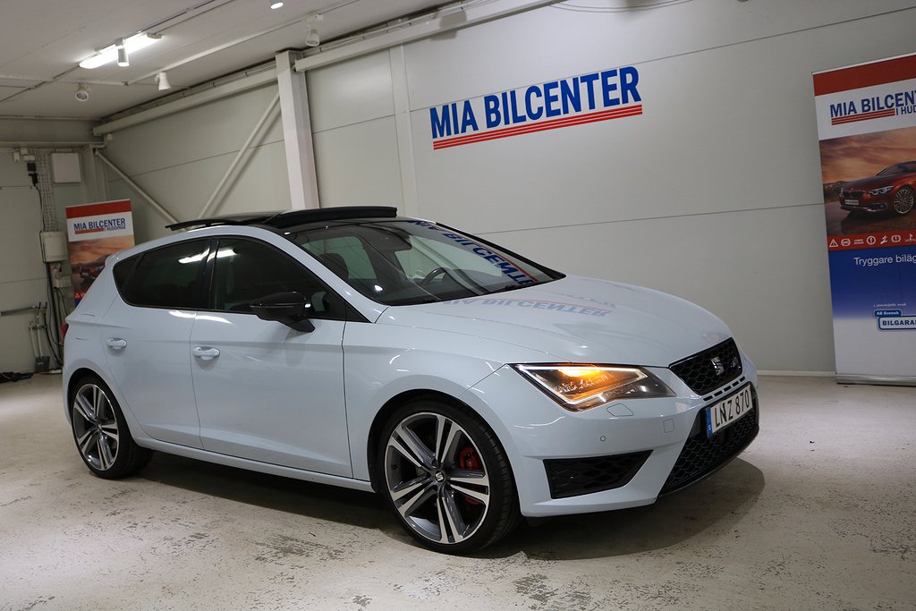 Seat Leon 2.0TSI Cupra  280HK Glastak Euro6