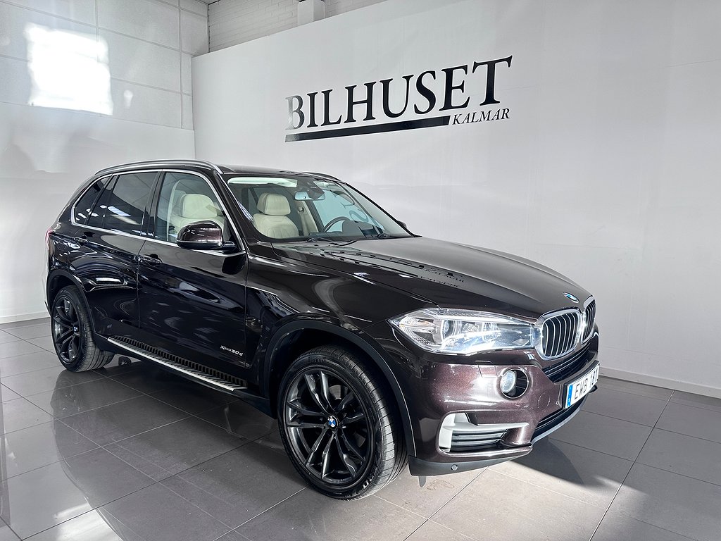 BMW X5 xDrive 30d Svensksåld * El-Krok * 7-Sitsig