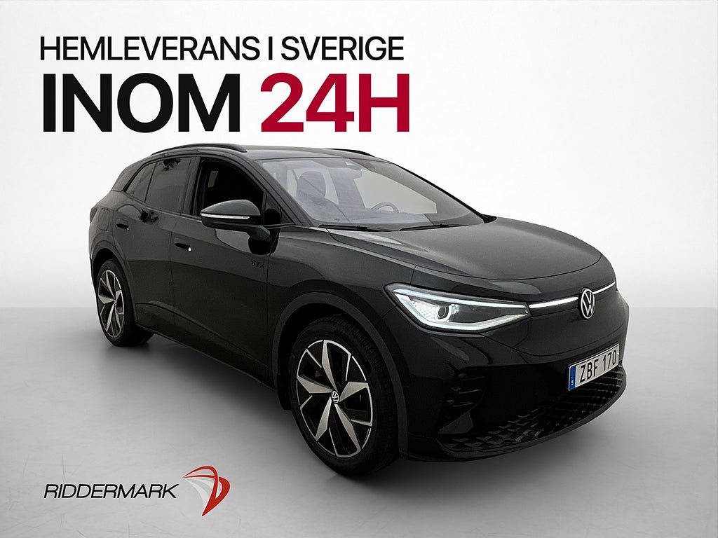 Volkswagen ID.4 GTX 77 kWh 4Motion Värmare Kamera Drag MOMS