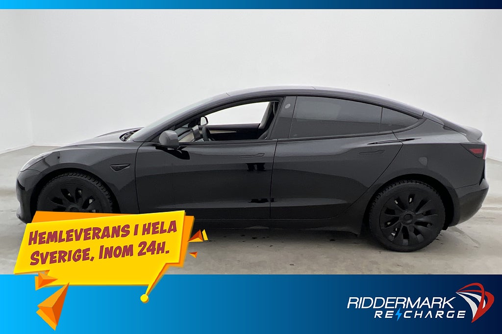 Tesla Model 3 Standard Range Autopilot Dragkrok Svensksåld