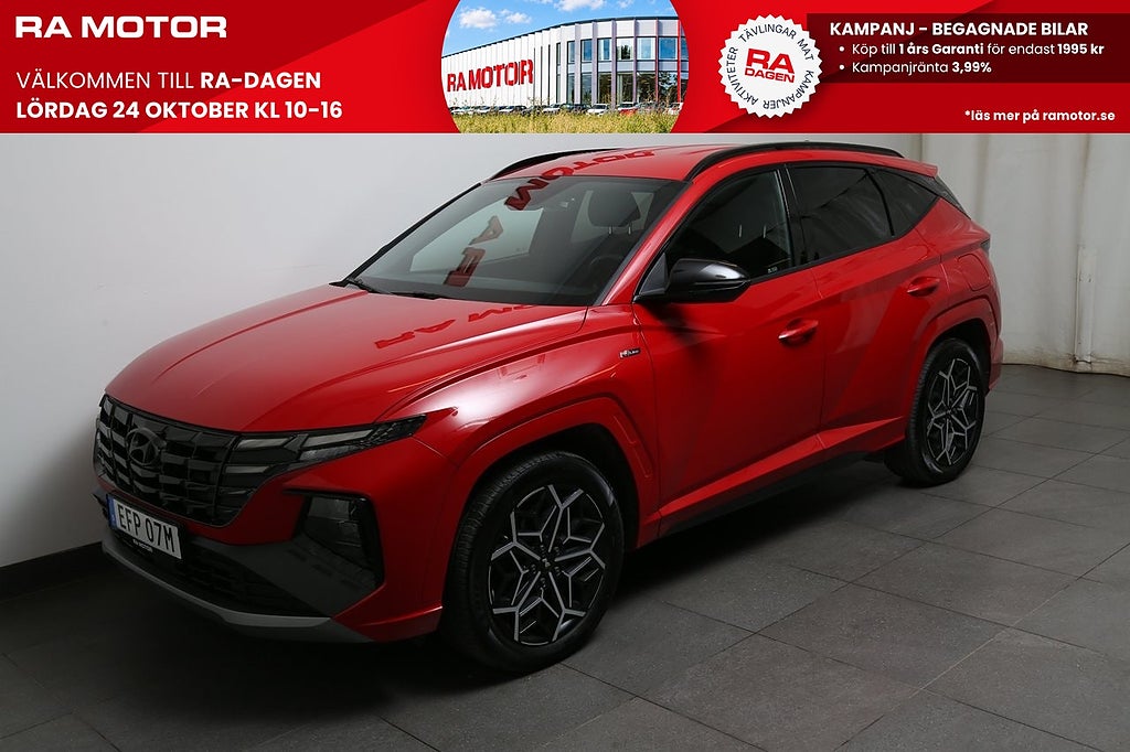 Hyundai Tucson 1,6 T-GDi PHEV 265hk N-Line 4WD Aut 2022