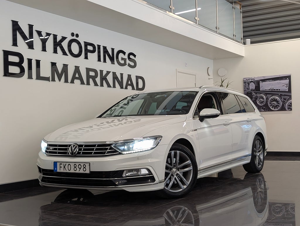 Volkswagen Passat SC 2.0 TDI 4M R-Line Cockpit | Skinn | Kamera | Värmare