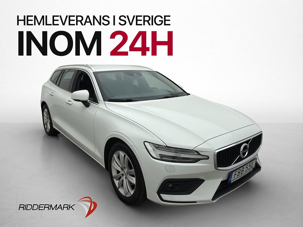 Volvo V60 D4 190hk Advanced VOC Värmare CarPlay Sensorer