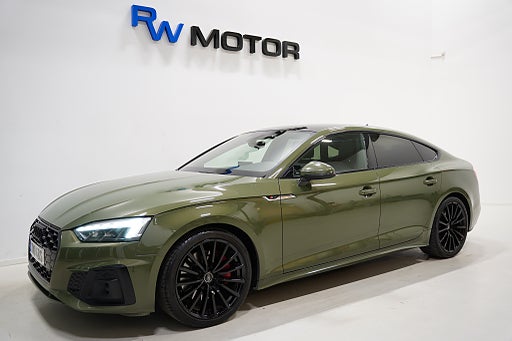Audi A5 45 TFSI Q S line Pano Cockpit B-kamera MOMS RÄNTA 2,95%