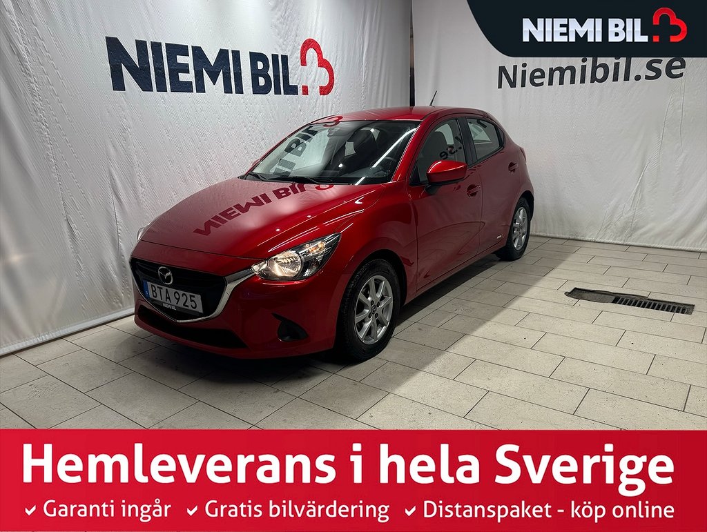 Mazda 2 5-dörrar 1.5 Bluetooth Kamkedja Låg Skatt S&V-däck