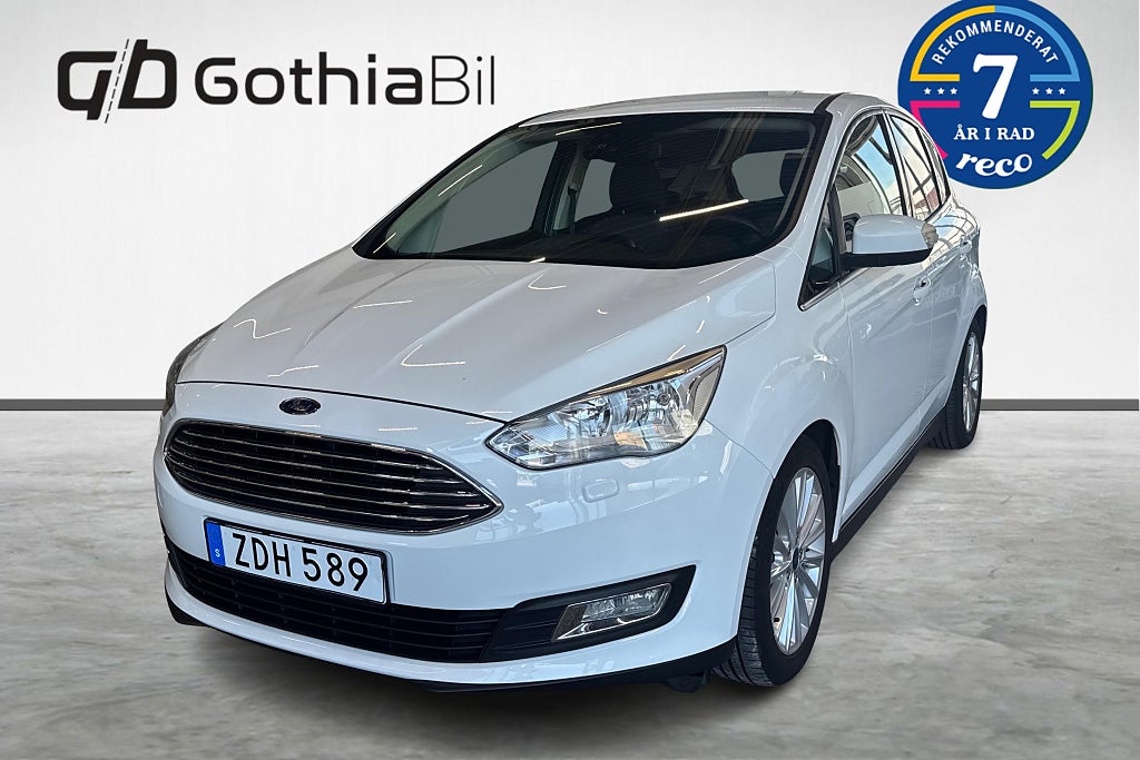 Ford C-Max 1.0 Titanium Keyless, Färddator, Farthållare, Sensorer