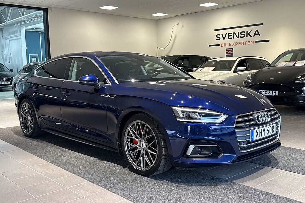 Audi A5 SB 45 TFSI 245hk Q SPORT/Proline/Värmare/Drag/Carplay/