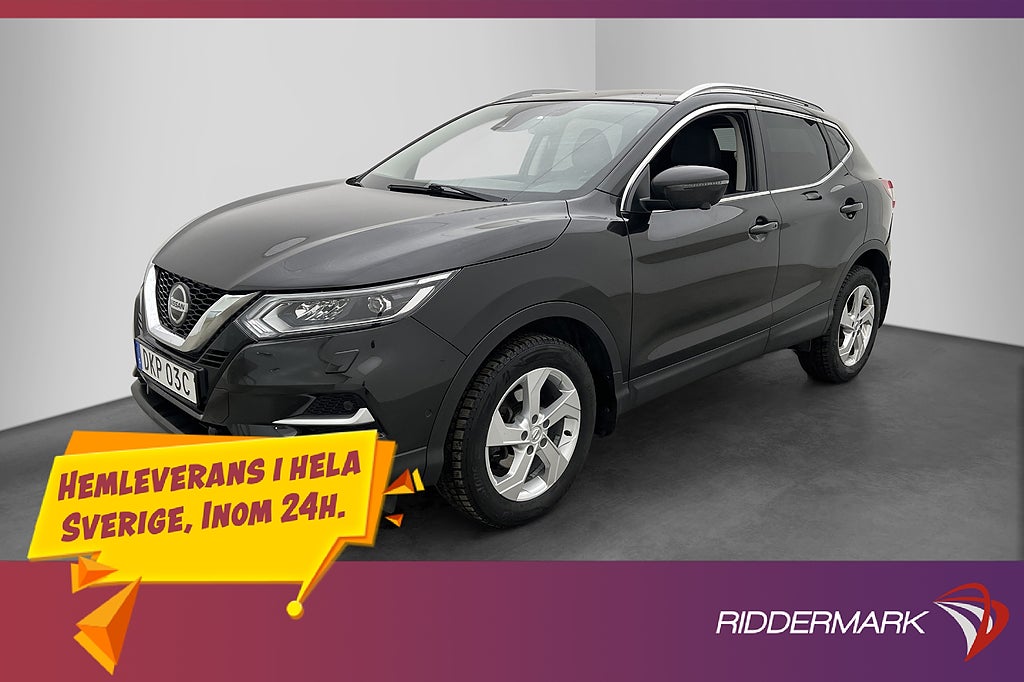 Nissan Qashqai 1.3 DIG-T 160hk Tekna 360° Navi Adaptiv-Fart