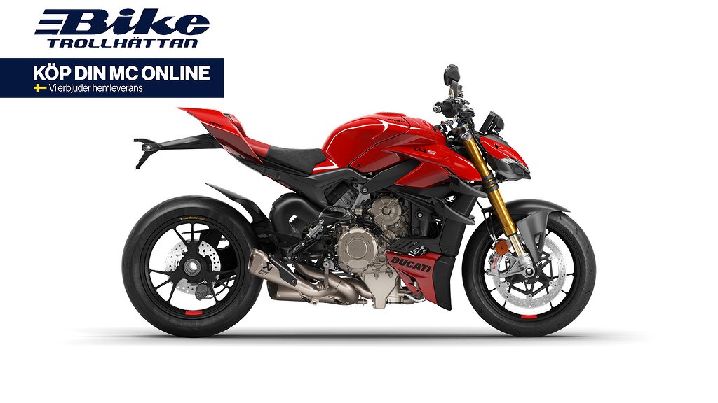 Ducati Streetfighter V4S Akrapovic demo leverans 2023-07-01