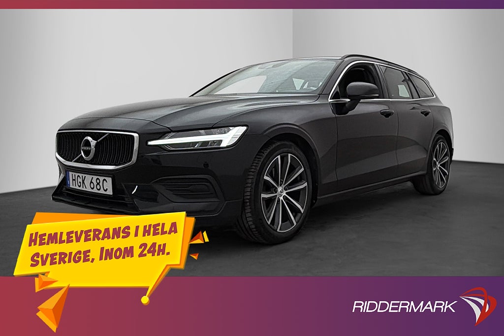 Volvo V60 B4 Advanced VOC Värmare Kamera Navi CarPlay Drag