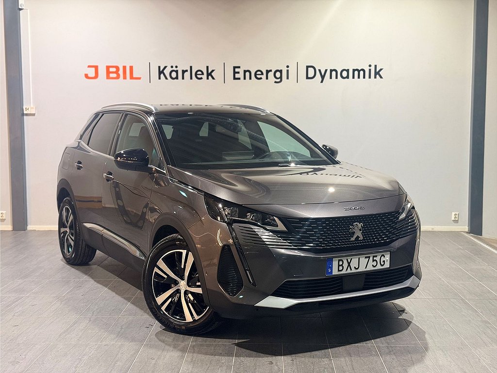 Peugeot 3008 GT 1,2 PureTech 130hk Aut - BACKKAMERA