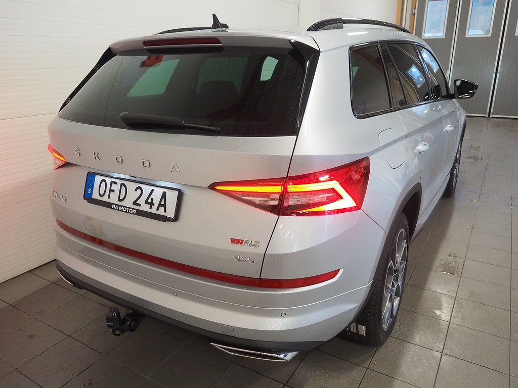 Skoda Kodiaq RS 2.0 TDI 240hk 4x4 | Drag | D-Värm | Cockpit 2020