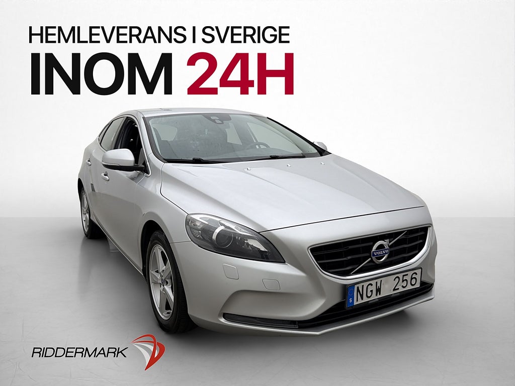 Volvo V40 T3 Momentum Navigation Sätesvärme Farthållare