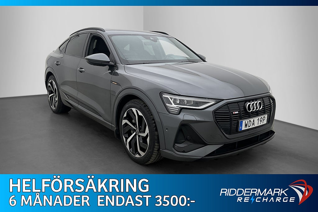 Audi E-Tron 55 Sportback Quattro S Line B&O Pano Matrix MOMS