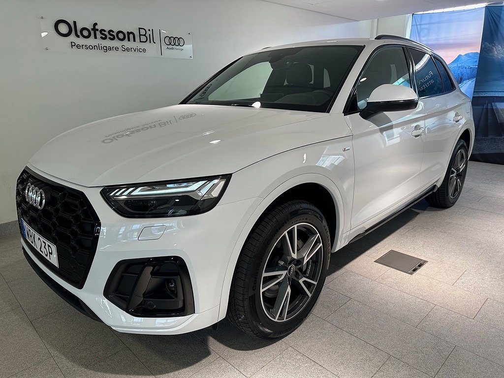 Audi Q5 55 TFSI E quattro S-line 367hk - SNABB Leverans