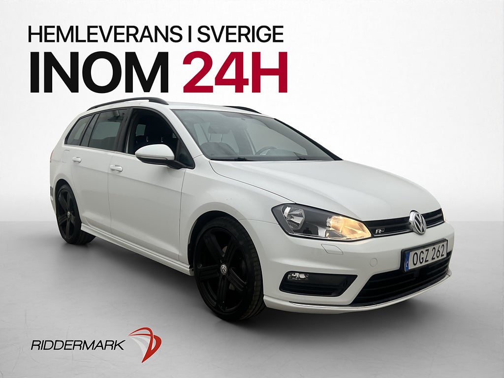 Volkswagen Golf SC 150hk R-Line B-kamera CarPlay  Adp-farth