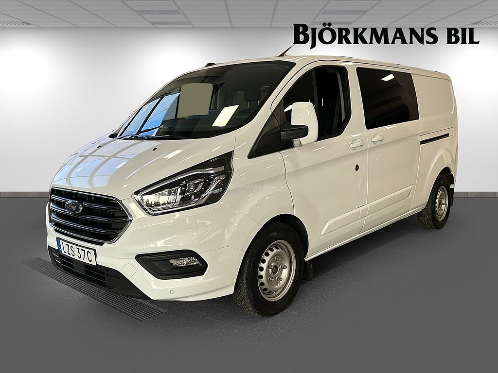 Ford transit CUSTOM 340 CREW VAN / VHJUL, DRAG, VÄRMARE, MOMS