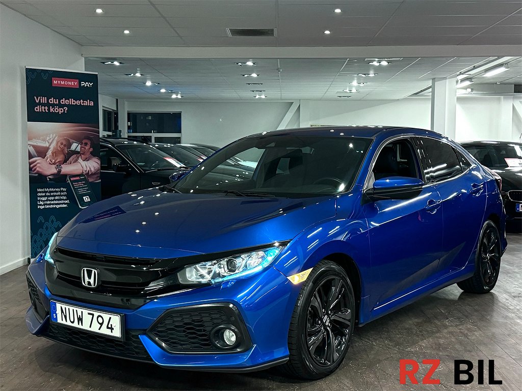 Honda Civic 5-dörrar 1.6 i-DTEC Euro 6*1700kr/mån*