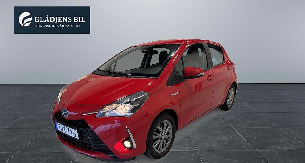 Toyota Yaris Hybrid 101hk Active Kamera Farthållare BT NyBes