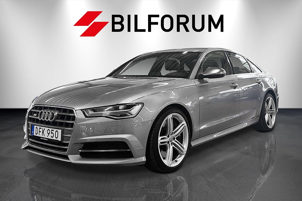 Audi S6 Sedan 4.0 TFSI V8 QUATTRO / LÅGMIL / LÄDER / NAVI