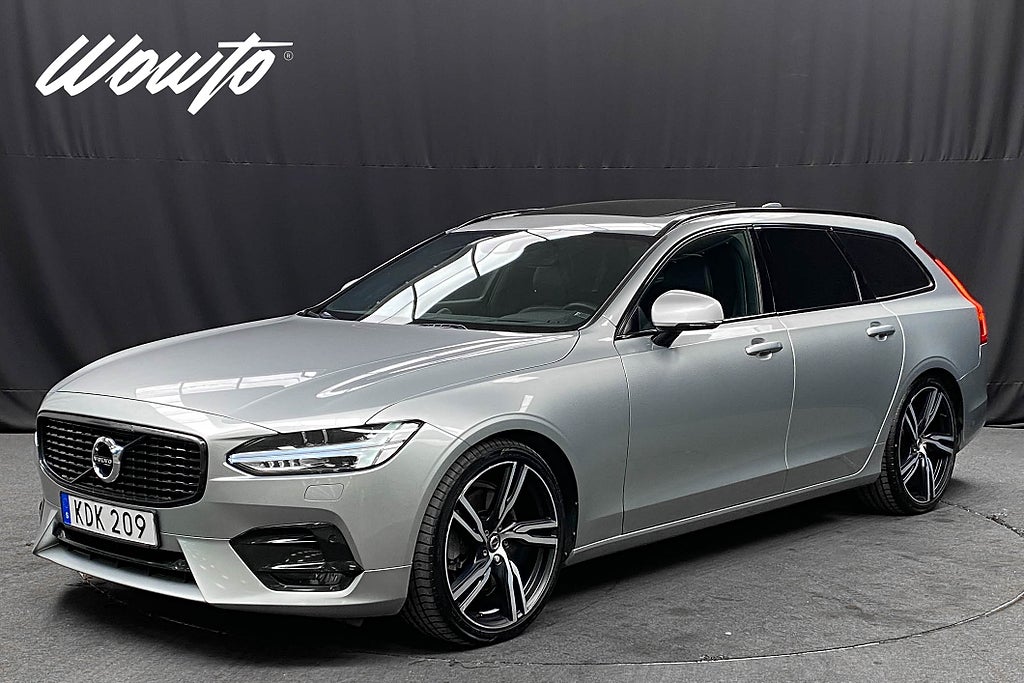Volvo V90 D5 AWD 235HK R-Design /Polestar /B&W /HuD /Pano