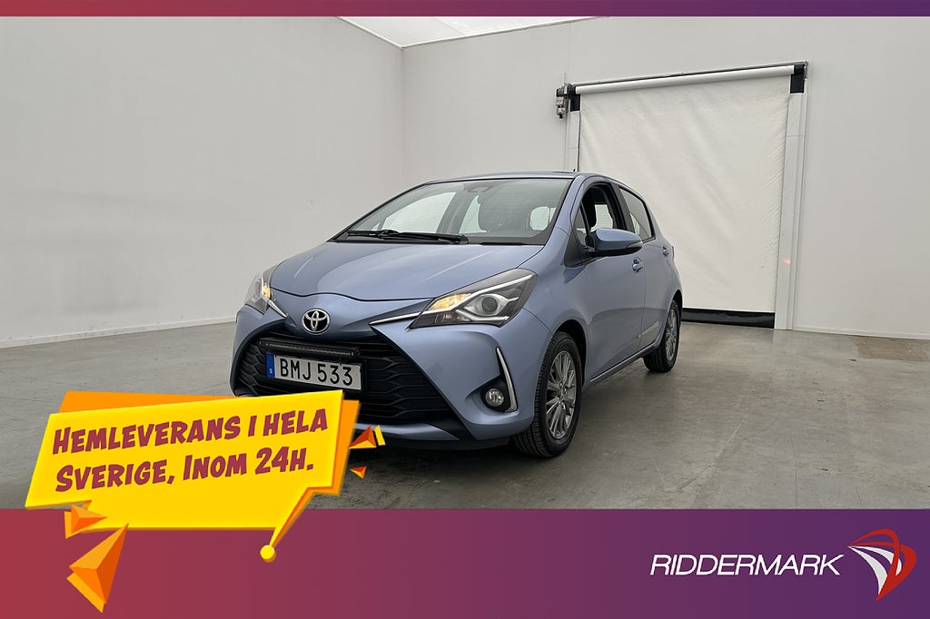Toyota Yaris 1.5 111hk Active Kamera BT Farthållare