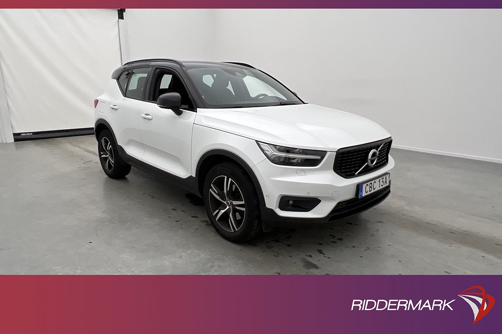 Volvo XC40 T4 AWD 190hk R-Design VOC Värm Rattvärme Drag