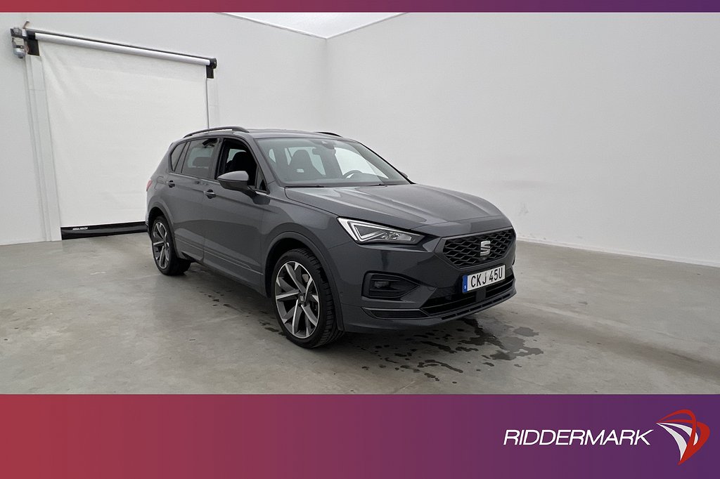 Seat Tarraco PHEV 245hk FR Cockpit 360° Navi Drag