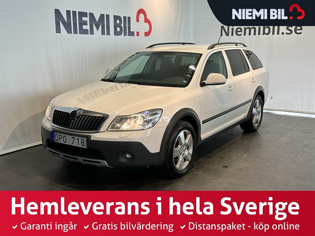 Skoda Octavia Scout 2.0 TDI 4x4  Dvärm/SoV/Drag/Kamrem bytt