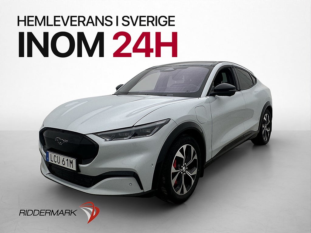 Ford Mustang Mach-E Long Range AWD Pano B&O 360° Skinn Navi